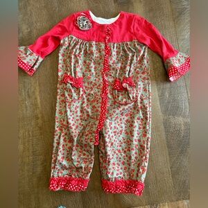 Floral Baby Jumpsuit